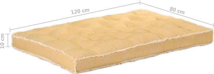 Actual product image VidaXL Bolton (120 x 80 x 10 cm)