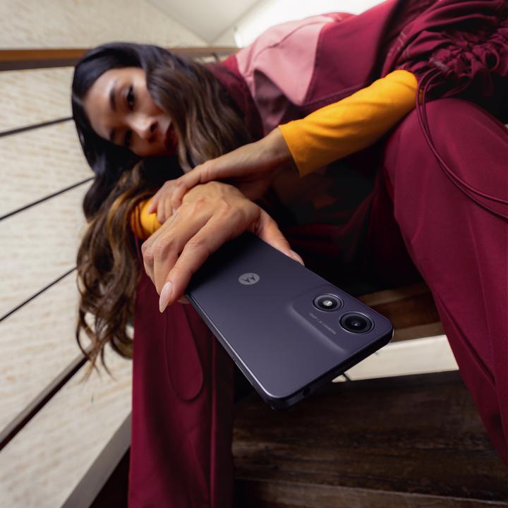 Image du produit Motorola Moto G04 (64 Go, Concord Black, 6.56", Double SIM, 16 Mpx, 4G)