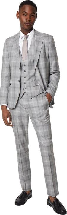 Immagine prodotto Burton Pantaloni da Completo A Quadri Su Misura Sottile Uomo (30)