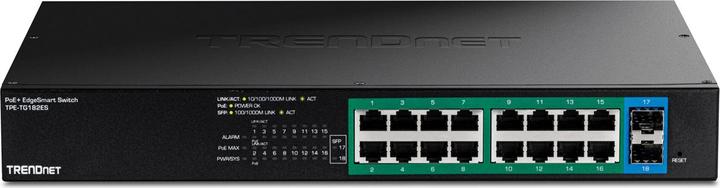 Actual product image Trendnet 18-Port Gigabit Edgesmart (18 Ports)
