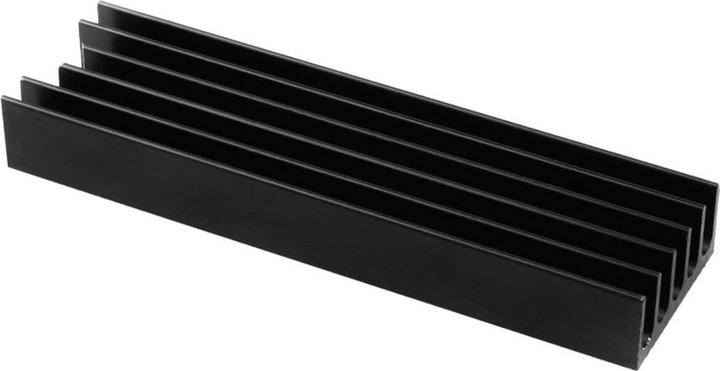 Produktbild Axagon CLR-M2L10 passiver M.2-SSD-Kühlkörper - 2280, 10 mm Höhe, Aluminium