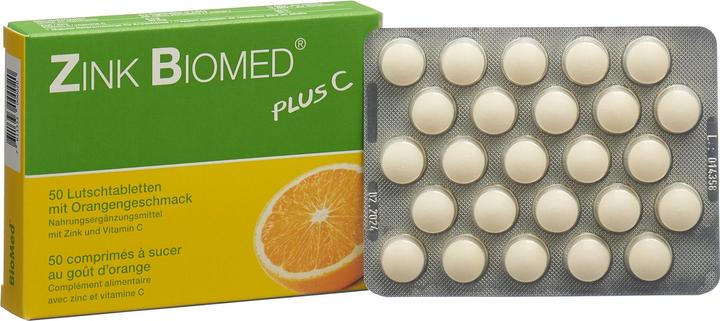 Immagine prodotto Biomed Zink plus C (1 Pezzo/i, Pillole, 40 g)