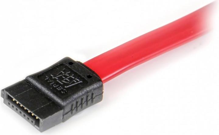 Actual product image StarTech 30cm SATA - extension cable - Serial-ATA 7 pin extension