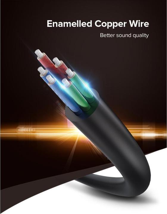 Image du produit Ugreen Séparateur audio stéréo 3,5 mm (0.20 m, Jack 3,5 mm (AUX))