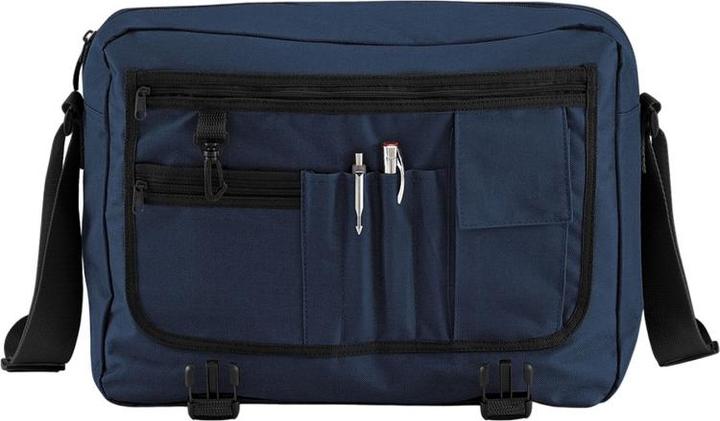 Actual product image Bagbase Contrast Detail Messenger Bag (11 l)