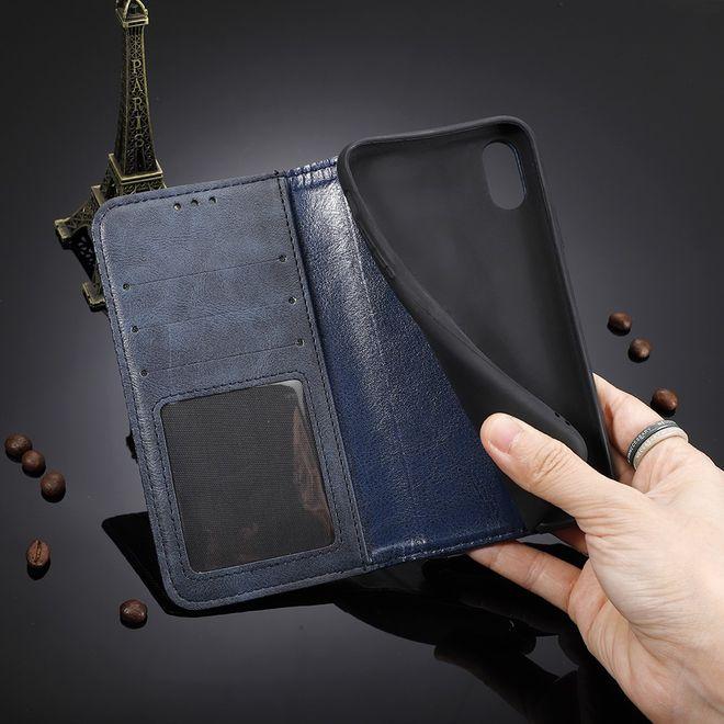 Immagine prodotto MU Classic Serie di copertine di libri in pelle retrò (1S (2020), Alcatel 3X (2020))