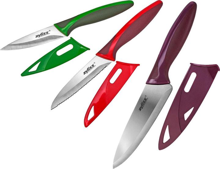 Zyliss Jeu de 3 couteaux (10 cm)