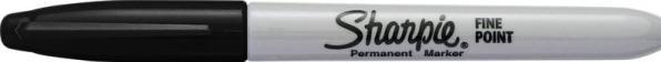 Produktbild Sharpie Rundspitze fein (Juoda, 0.90 mm, 12 x)