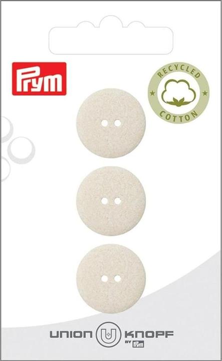 Produktbild Prym Knöpfe 18 mm, 3 Stück, Crème