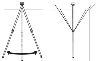 Image du produit Axis Support plafond télescopique T91B50 (Kit de montage)