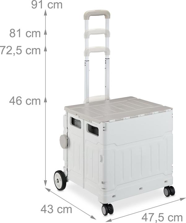 Actual product image Relaxdays Shopping cart