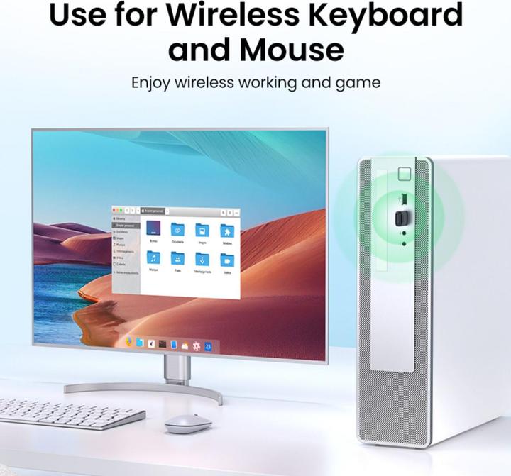 Actual product image Ugreen Bluetooth 5.3 USB adapter