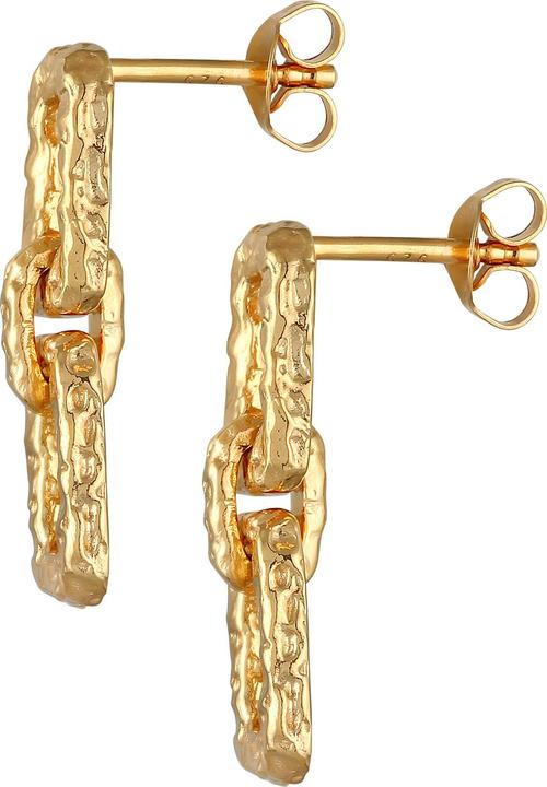 Image du produit Elli Boucles d'oreilles Boucles d'oreilles Rectangle Vintage 925 argent (Argent sterling 925)