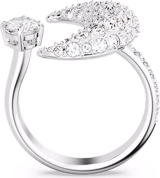 Actual product image Swarovski Luna Open Ring Moon White (55)