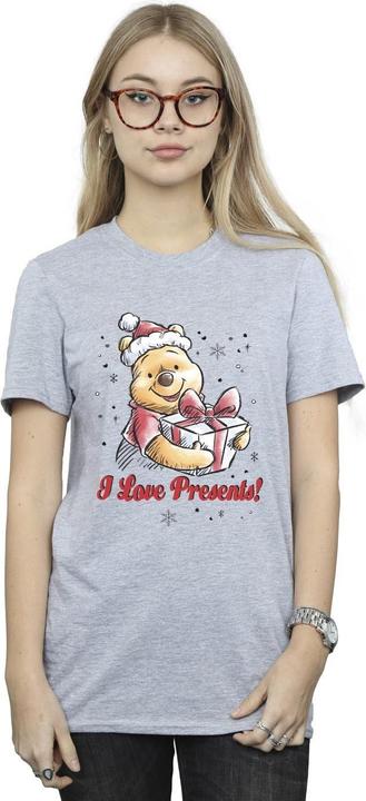 Immagine prodotto Disney Winnie The Pooh Love Presents Maglietta Ampia Donna (M)