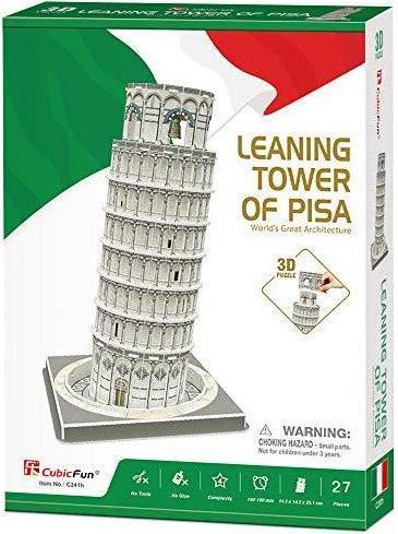 Actual product image Cubicfun Puzzle 3D The Leaning Tower of Pisa (27 pieces)