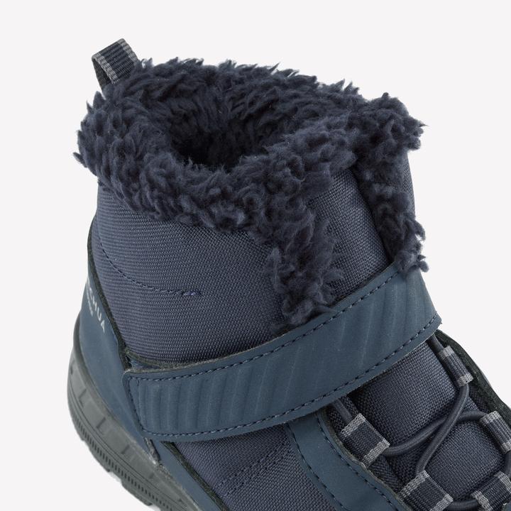 Produktbild Quechua Winterschuhe Kinder Gr. 24–34 Klett warm wasserdicht Winterwandern - SH100 (26)