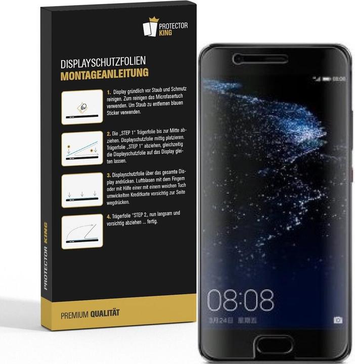 Actual product image Protectorking 6x Premium screen protector 3D CLEAR (6 Piece, Huawei P10 Plus)