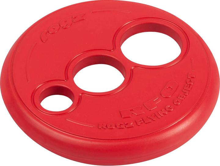 Actual product image Rogz Dog Frisbee Mini Flying Floating Frisbee red (16.5cm) (Litter toy dog)