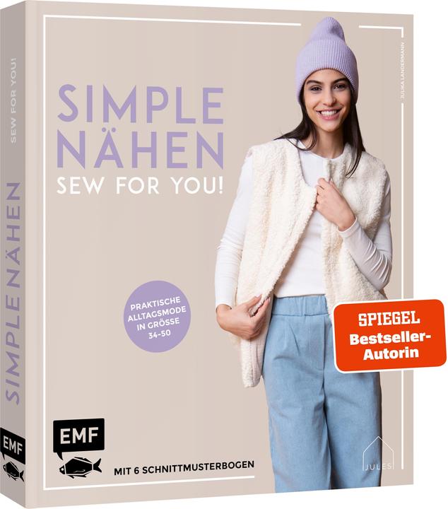 Produktbild simple NÄHEN – Sew for you! Praktische Alltagsmode in Grösse 34–50 (Deutsch, JULESNaht, 2024)