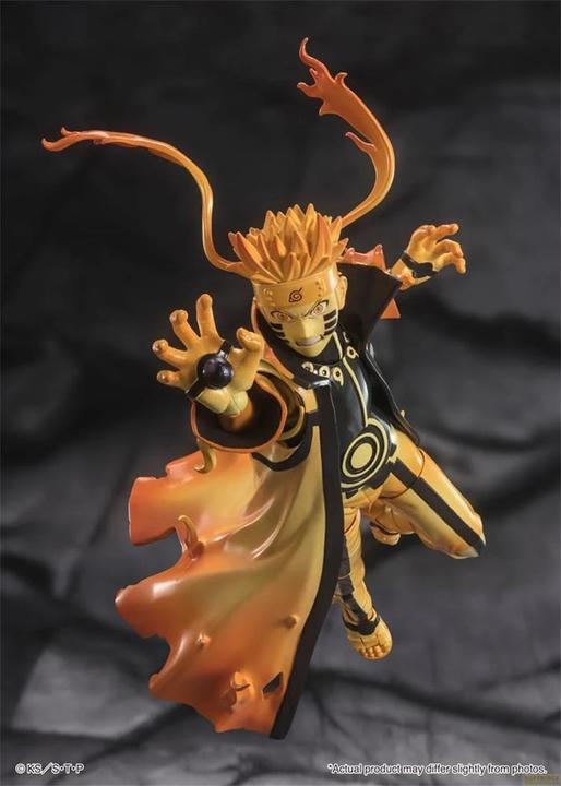 Immagine prodotto Bandai Naruto figurine S.H. Figuarts Naruto Uzumaki (Kurama Link Mode) - Courageous Strength That Binds - 1