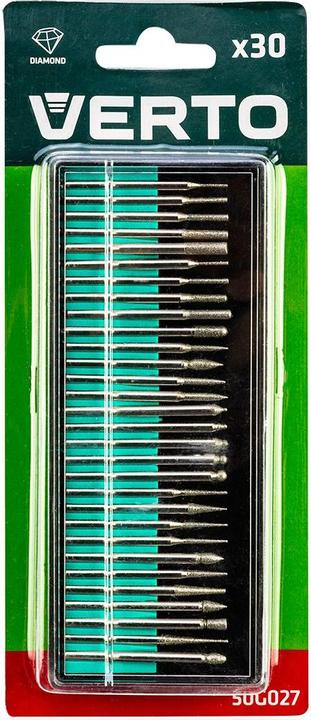 Actual product image Verto 027 Tool & Straight Grinder Accessories Drill Set (e)
