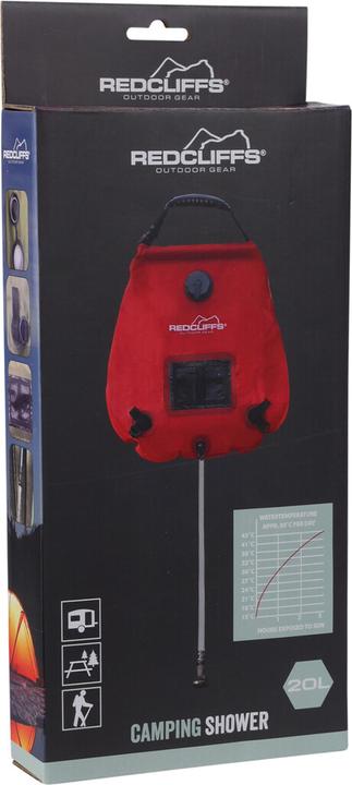 Productafbeelding Redcliffs Campingdouche met sproeier - 20 liter