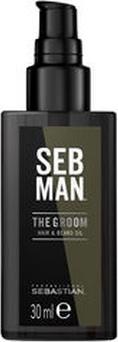 Seb Man Sebman The Groom Haar- und Bartpflegeöl - 30 ml (Aftershave Sprühpumpe, 30 ml)