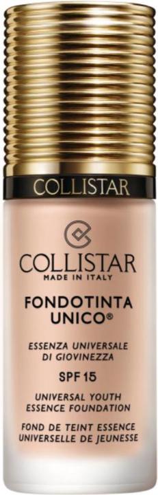 Collistar Trucco ringiovanente SPF 15 (Fondotinta Universale Essenza di Giovinezza) 30 ml - Tonalità: 1R Rose (Rosa 1R)