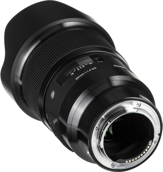 Immagine prodotto Sigma 20mm, f/1,4 DG HSM ART, Sony E (Sony E, Full-frame, APS-C / DX)