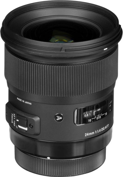 Actual product image Sigma 24mm f/1.4 DG HSM ART, Sony E (Sony E, full size, APS-C / DX)