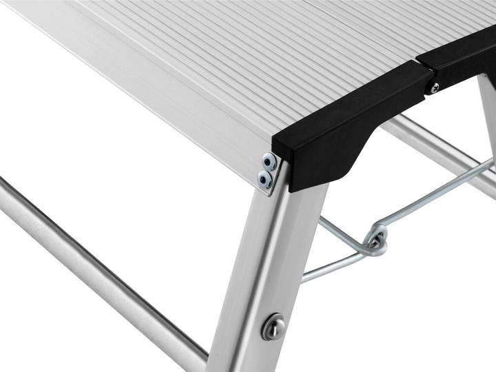 Actual product image Hailo D60 StandardLine, aluminium stepladder, 2x2 steps (Stile, 49.49 cm)