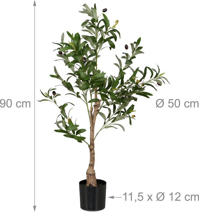 Produktbild Relaxdays Olivenbaum (90 cm)
