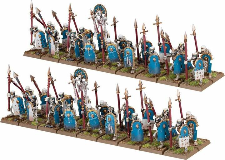 Image du produit Games Workshop Warhammer The Old World - TKoK Guerriers Squelettes (Matières plastiques)