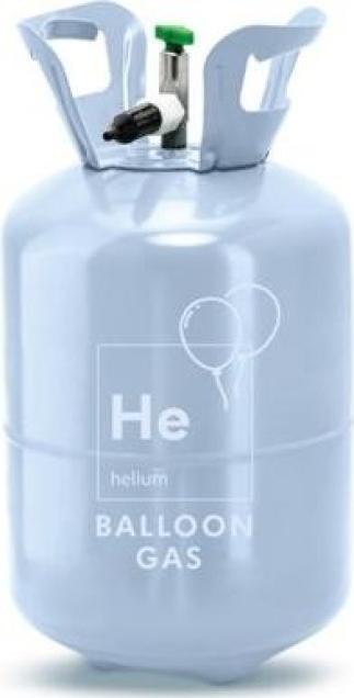 Partydeco Einweg Helium-Flasche midi für 12 - 30 Ballons