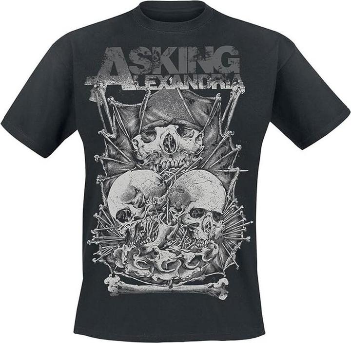 Produktbild Asking Alexandria Skull Stack TShirt (L)