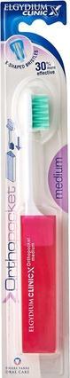 Actual product image Elgydium Clinic Orthopocket Pocket Orthodontic Medium Toothbrush