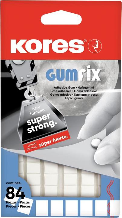 Actual product image Kores Gumfix adhesive rubber