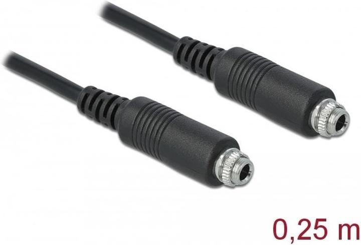 Actual product image Delock Audio cable for installation 3.5 mm jack - 3.5 mm jack 25 cm (0.25 m, 3.5mm jack (AUX))