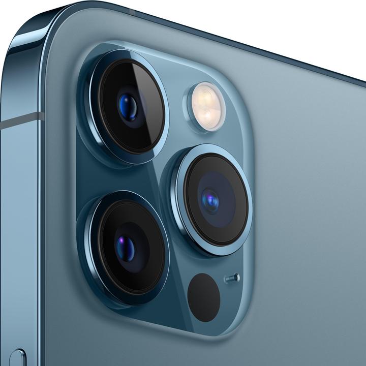 Immagine prodotto Apple iPhone 12 Pro Max (128 GB, Blu Pacifico, 6.70", SIM + eSIM, 12 Mpx, 5G)