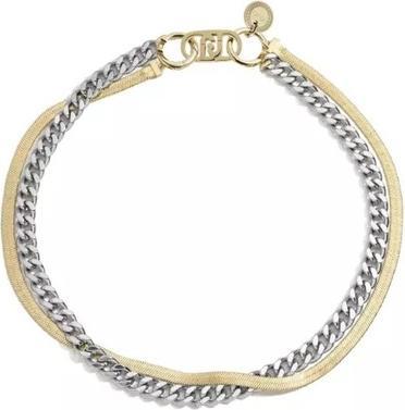 Liu Jo - Double bicolor steel necklace Fashion LJ2780