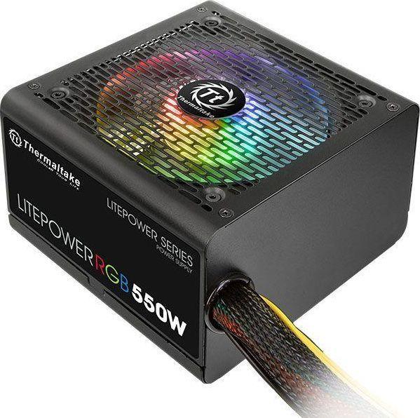 Thermaltake Litepower RGB 550 W Power Supply (PS-LTP-0550NHSANE-1) (550 W)