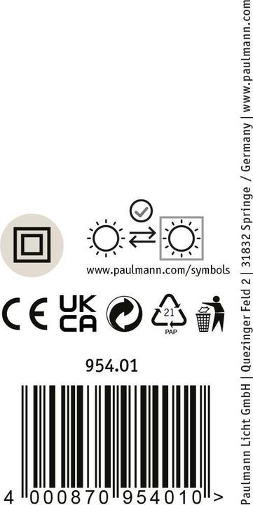 Image du produit Paulmann URail Pendel Corus (E27)