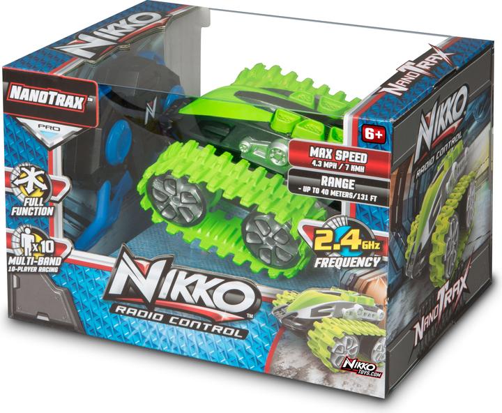 Actual product image Nikko 10181 Nano Trax Remote Control RC Car, Mini Offroad Crawler, Small Tank with...