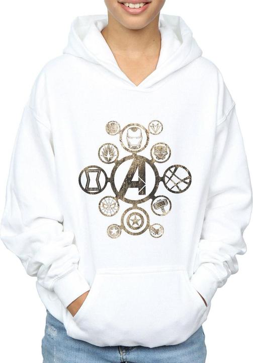 Immagine prodotto Avengers Infinity War Icons Felpa con Cappuccio Ragazzi (152, 158)