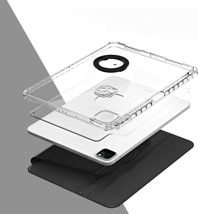 Image du produit Cover-Discount iPad Pro 13 2024 - Étui pivotant 2en1 avec dos + couvercle (iPad Pro 13 2024 (M4))