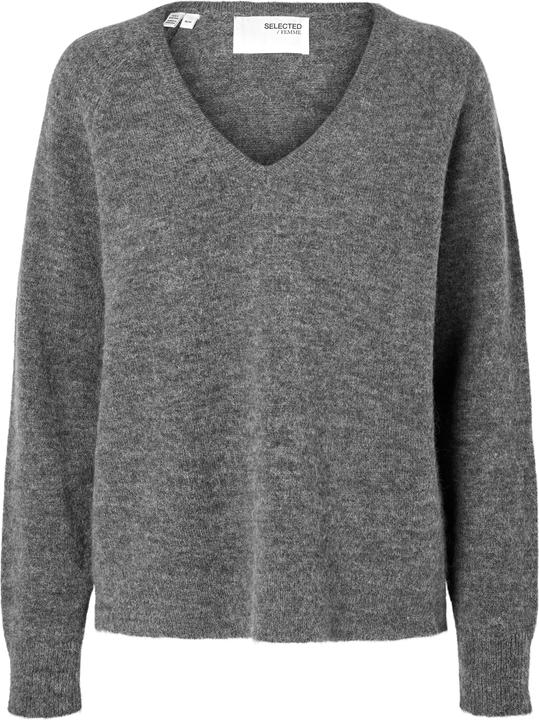 Actual product image Selected Femme V-neck knit jumper (XS)