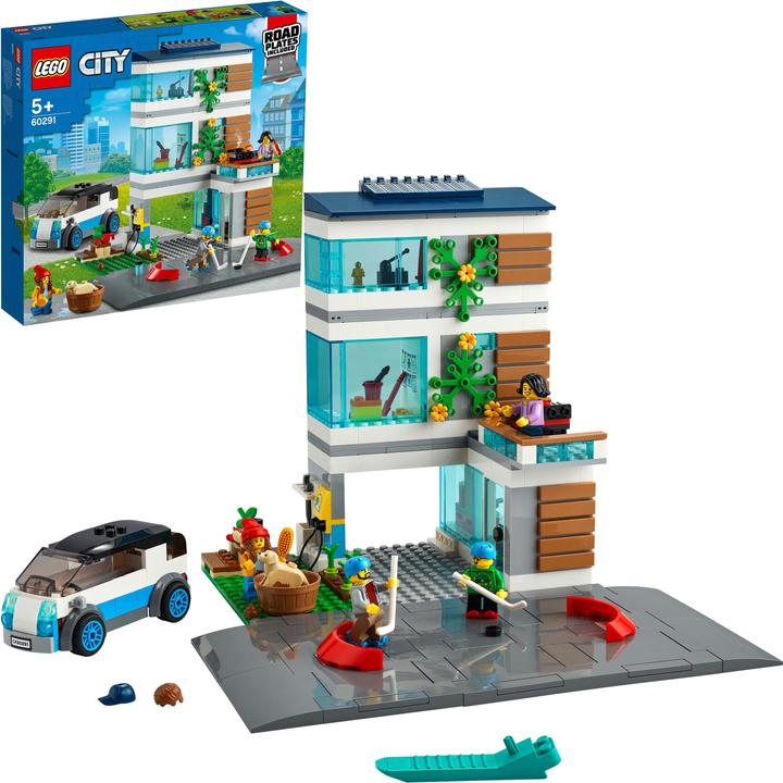Immagine prodotto LEGO Moderna casa di famiglia (60291, LEGO City)