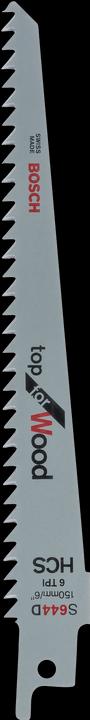 Bosch Zubehör Säbelsägeblatt HCS, S 644 D Top for Wood