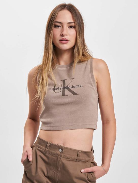 Actual product image Calvin Klein Jeans Mineral Dye Rib Tank Top (S)